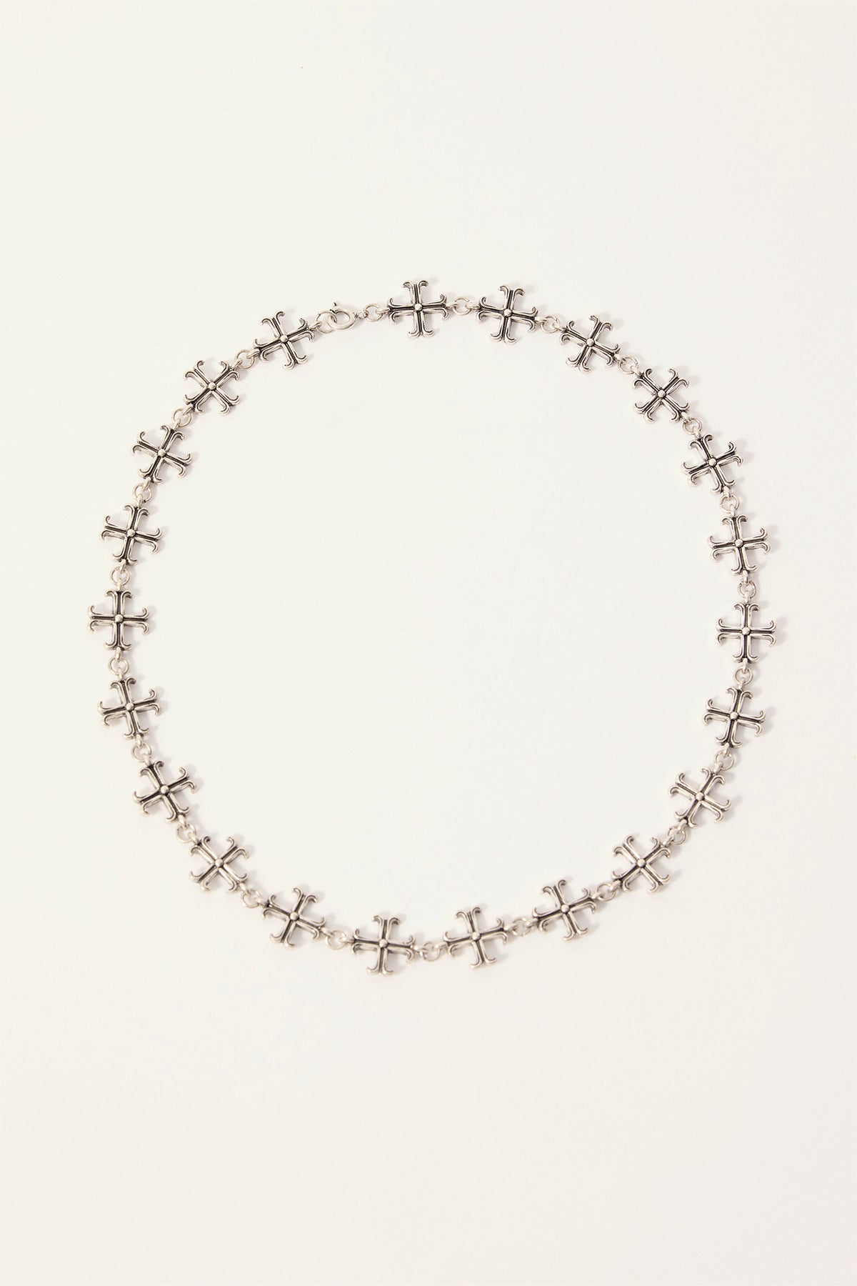 Neovision Gothic Necklace Antique Silver