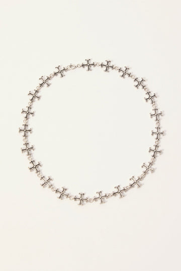 Neovision Gothic Necklace Antique Silver