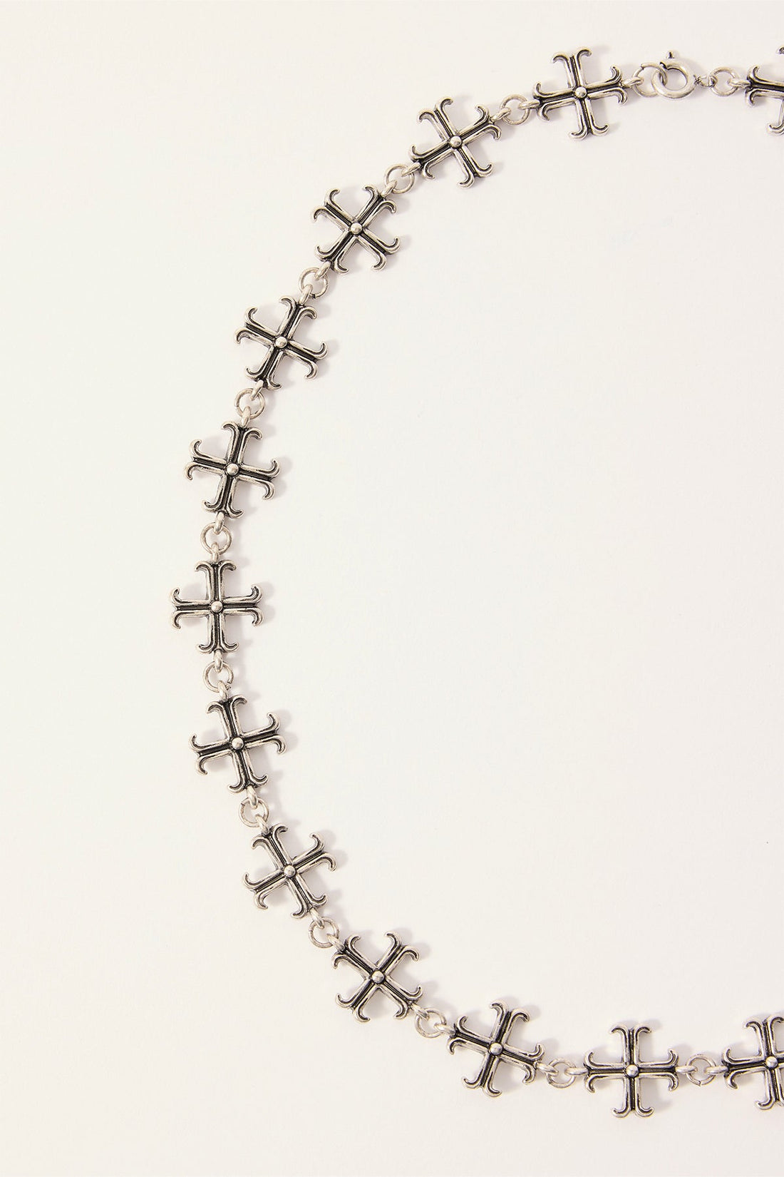 Neovision Gothic Necklace Antique Silver