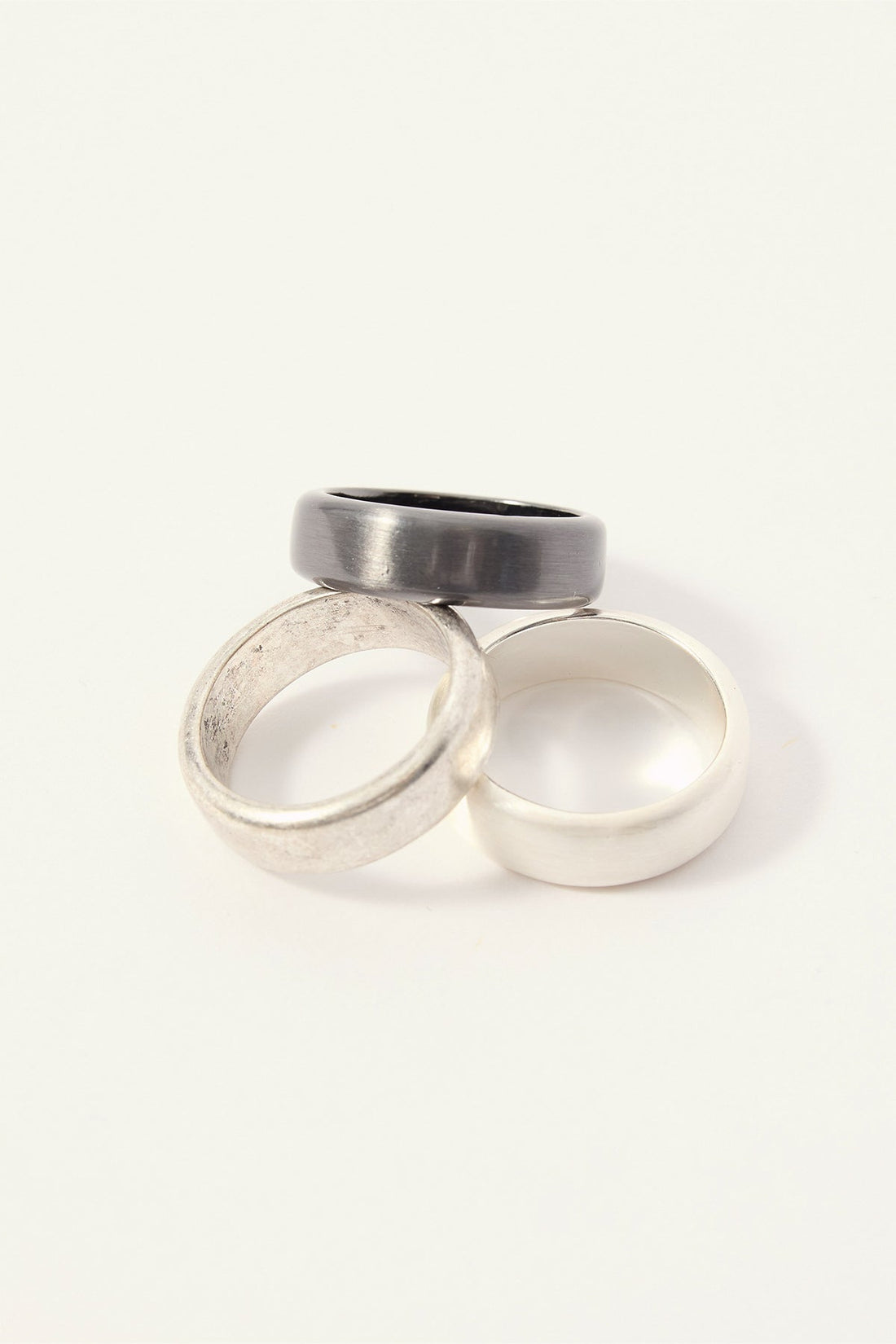 Common Need Mixed Band Ring 3 Pack Mixed