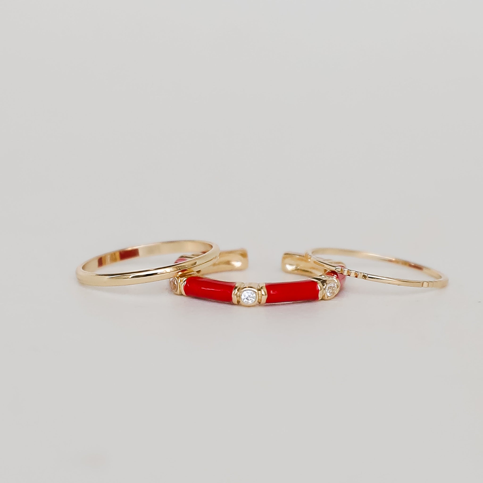 Emilee Gold Ring Set